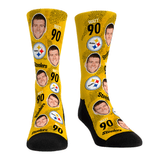 Rock 'Em Socks - T.J. Watt - Pittsburgh Steelers - Football Guy - FreeShippingAllOrders.com