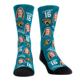 Rock 'Em Socks - Trevor Lawrence - Jacksonville Jaguars - Football Guy - FreeShippingAllOrders.com