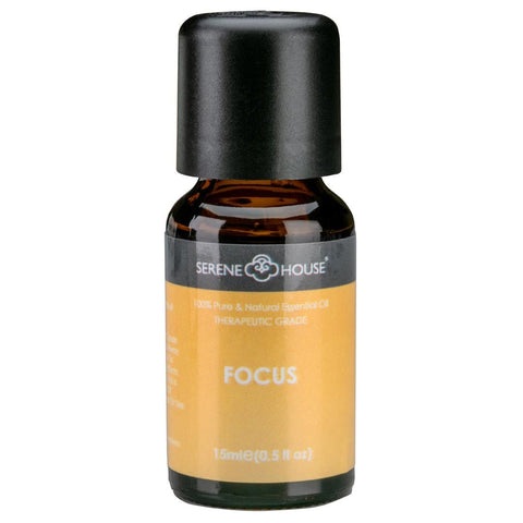 Serene House 100% Essential Oil 15 ml - Focus - FreeShippingAllOrders.com