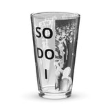 Shaker pint glass - We Want Beer! (So Do I)