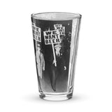Shaker pint glass - We Want Beer