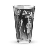 Shaker pint glass - We Want Beer - FreeShippingAllOrders.com