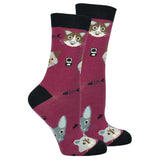 Socks n Socks Women's Crew Socks - Cute Cats - FreeShippingAllOrders.com