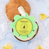Spongelle Wild Flower Bath Sponge Coconut Verbena - 3 Oz. - FreeShippingAllOrders.com
