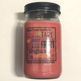 Swan Creek 100% Soy 24 Oz. Jar Candle - Cherry Almond Buttercream - FreeShippingAllOrders.com