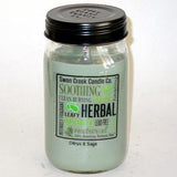 Swan Creek 100% Soy 24 Oz. Jar Candle - Citrus & Sage - FreeShippingAllOrders.com