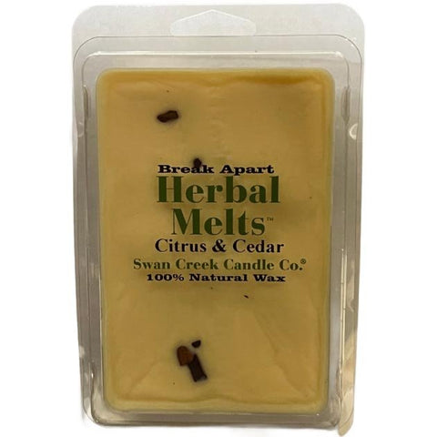 Swan Creek Candle Soy Drizzle Melt 5.25 Oz. - Citrus & Cedar - FreeShippingAllOrders.com