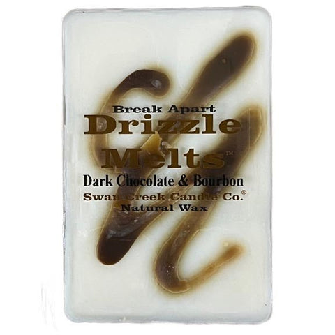 Swan Creek Candle Soy Drizzle Melt 5.25 Oz. - Dark Chocolate & Bourbon - FreeShippingAllOrders.com