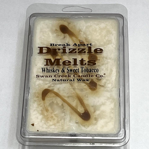 Swan Creek Candle Soy Drizzle Melt 5.25 Oz. - Whiskey & Sweet Tobacco - FreeShippingAllOrders.com