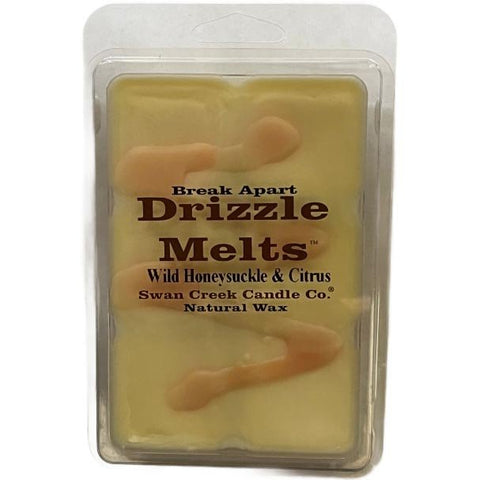 Swan Creek Candle Soy Drizzle Melt 5.25 Oz. - Wild Honeysuckle & Citrus - FreeShippingAllOrders.com