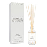 Sweet Water Decor Clear Reed Diffuser 3.5 Oz. - Salt and Sea - FreeShippingAllOrders.com