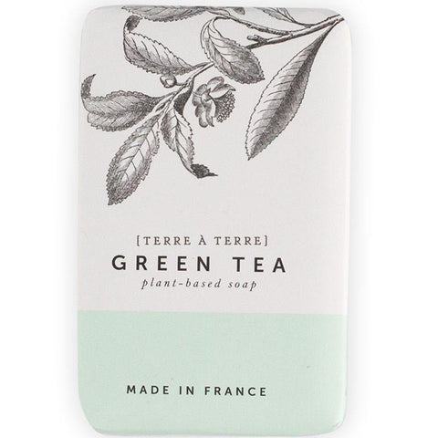 Terre a Terre Vegetable Soap 7 Oz. - Green Tea - FreeShippingAllOrders.com