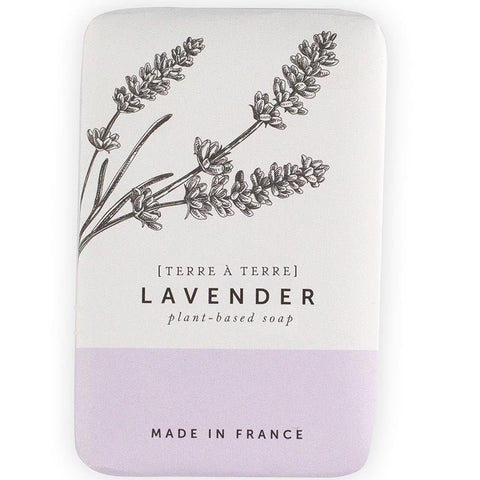 Terre a Terre Vegetable Soap 7 Oz. - Lavender - FreeShippingAllOrders.com