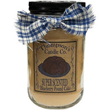 Thompson’s Candle Co. Mason Jar Candle 12 oz. - Blueberry Pound Cake - FreeShippingAllOrders.com