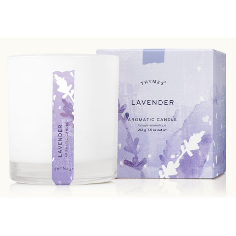 Thymes Aromatic Candle 7.5 Oz. - Lavender - FreeShippingAllOrders.com