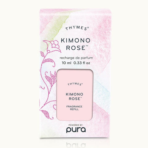 Thymes Pura Fragrance Refill 0.34 Oz. - Kimono Rose - FreeShippingAllOrders.com