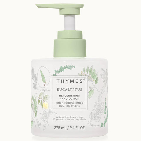 Thymes Replenishing Hand Lotion 9.4 Oz. - Eucalyptus - FreeShippingAllOrders.com
