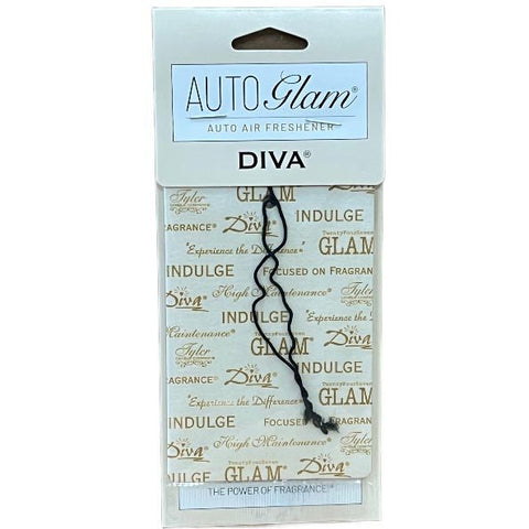 Tyler Candle AUTOGLAM(TM) Auto Air Freshener Set of 6 - Diva - FreeShippingAllOrders.com