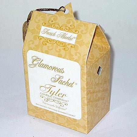 Tyler Candle Glamorous Sachet Box of 4 - French Market - FreeShippingAllOrders.com