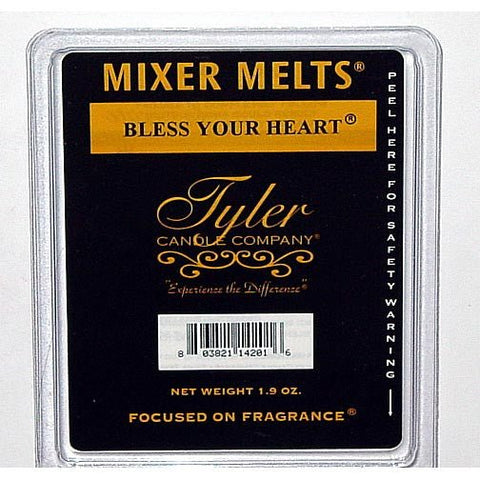 Tyler Candle Mixer Melts Box of 14 - Bless Your Heart - FreeShippingAllOrders.com