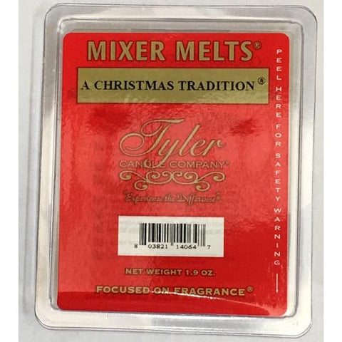 Tyler Candle Mixer Melts Set of 4 - A Christmas Tradition - FreeShippingAllOrders.com