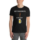 Gyftzz Apparel Mi cerveza favorita es mi próxima cerveza camiseta