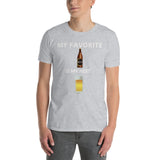 Gyftzz Apparel Mi cerveza favorita es mi próxima cerveza camiseta