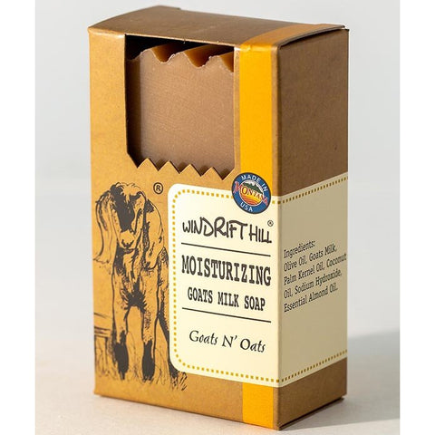Windrift Hill Goat Milk Bar Soap 5 Oz. - Goats N Oats - FreeShippingAllOrders.com