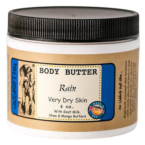 Windrift Hill Goat Milk Body Butter 4 Oz. - Rain - FreeShippingAllOrders.com