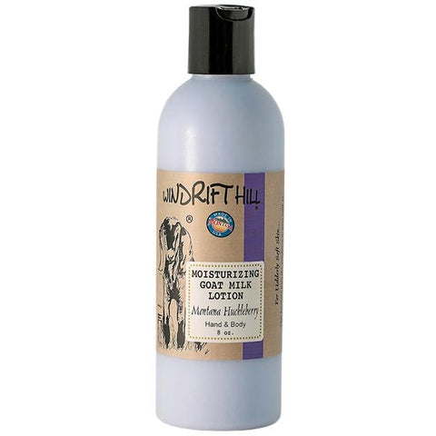 Windrift Hill Goat Milk Lotion 8 Oz. - Montana Huckleberry - FreeShippingAllOrders.com