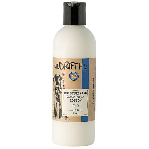 Windrift Hill Goat Milk Lotion 8 Oz. - Rain - FreeShippingAllOrders.com
