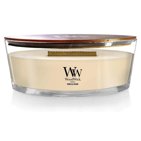 Woodwick Hearthwick Flame 16 Oz. Candle - Vanilla Bean - FreeShippingAllOrders.com