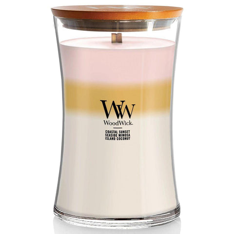 WoodWick Trilogy 22 Oz. Candle - Island Getaway - FreeShippingAllOrders.com