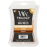 Woodwick Wax Melt 3 Oz. Trilogy - Cafe Sweets - FreeShippingAllOrders.com