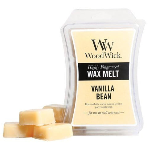 Woodwick Wax Melt 3 Oz. - Vanilla Bean - FreeShippingAllOrders.com