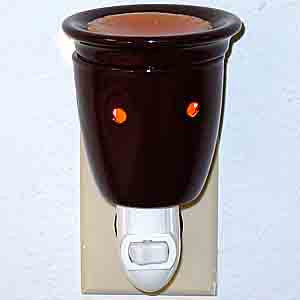 Plug-In Tart Burner - Chocolate at FreeShippingAllOrders.com - Levine Gifts - Electric Tart Burners