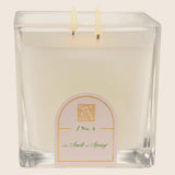 Aromatique Cube Glass Candle 12 Oz. - The Smell of Spring at FreeShippingAllOrders.com - Aromatique - Candles