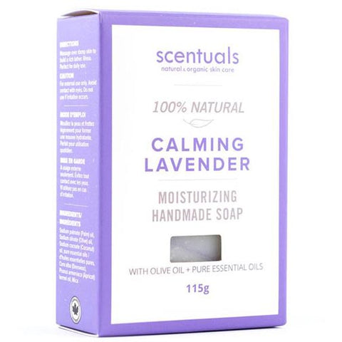 Scentuals Bar Soap 115g - Calming Lavender at FreeShippingAllOrders.com - Scentuals - Bar Soap