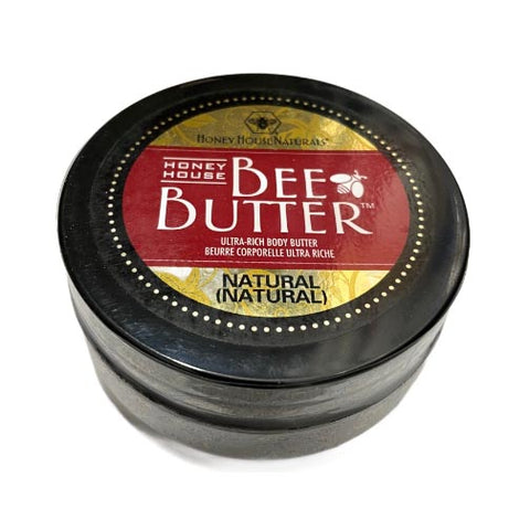 Honey House Bee Butter Body Butter 8 Oz. - Natural at FreeShippingAllOrders.com - Honey House Naturals - Hand Lotion