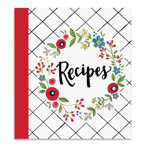 Brownlow Gifts/Shannon Road Recipe Binder - Happy Kitchen at FreeShippingAllOrders.com - Brownlow Gifts - Recipe Albums