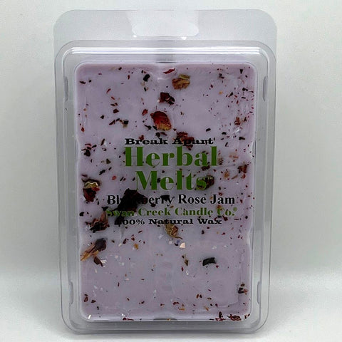 Swan Creek Candle Soy Drizzle Melt 5.25 Oz. - Blackberry Rose Jam at FreeShippingAllOrders.com - Swan Creek Candles - Wax Melts
