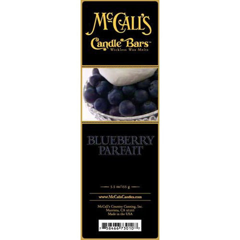 McCall's Candles Candle Bar 5.5 oz. - Blueberry Parfait at FreeShippingAllOrders.com - McCall's Candles - Wax Melts