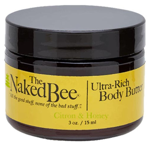 Naked Bee Body Butter 3 Oz. - Citron & Honey at FreeShippingAllOrders.com - Naked Bee - Body Lotion
