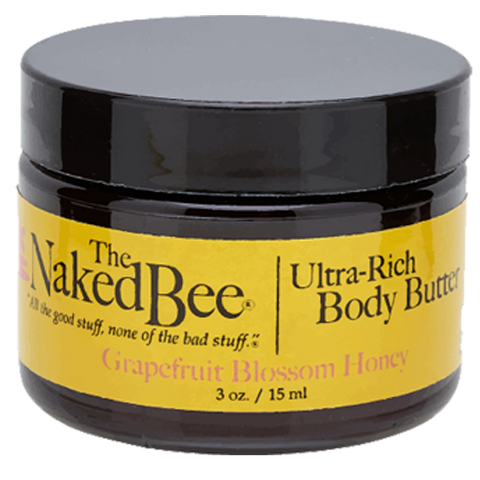 Naked Bee Body Butter 3 Oz. - Grapefruit Blossom Honey at FreeShippingAllOrders.com - Naked Bee - Body Lotion