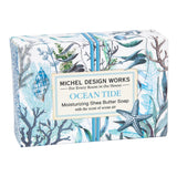 Michel Design Works Boxed Single Soap 4.5 Oz. - Ocean Tide at FreeShippingAllOrders.com - Michel Design Works - Bar Soaps