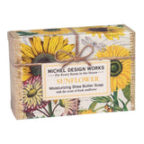 Michel Design Works Boxed Single Soap 4.5 Oz. - Sunflower at FreeShippingAllOrders.com - Michel Design Works - Bar Soaps