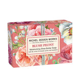 Michel Design Works Boxed Single Soap 4.5 Oz. - Blush Peony at FreeShippingAllOrders.com - Michel Design Works - Bar Soaps
