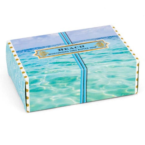 Michel Design Works Boxed Single Soap 4.5 Oz. - Beach at FreeShippingAllOrders.com - Michel Design Works - Bar Soaps