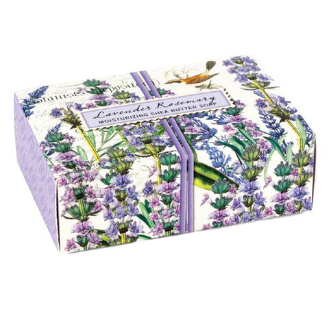 Michel Design Works Boxed Single Soap 4.5 Oz. - Lavender Rosemary at FreeShippingAllOrders.com - Michel Design Works - Bar Soaps