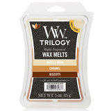 Woodwick Wax Melt 3 Oz. Trilogy - Cafe Sweets at FreeShippingAllOrders.com - Woodwick Candles - Wax Melts